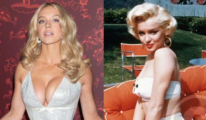 Sydney Sweeney emula el desnudo de Marilyn Monroe tras ser acusada de someterse a cirugía plástica