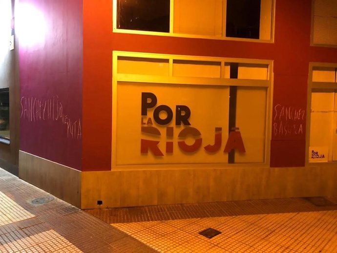 Por La Rioja solicita las imágenes de las cámaras del Palacio de Justicia para identificar autores de actos vandálicos en su sede