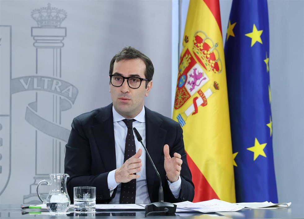 El ministro de Economía, Comercio y Empresa, Carlos Cuerpo