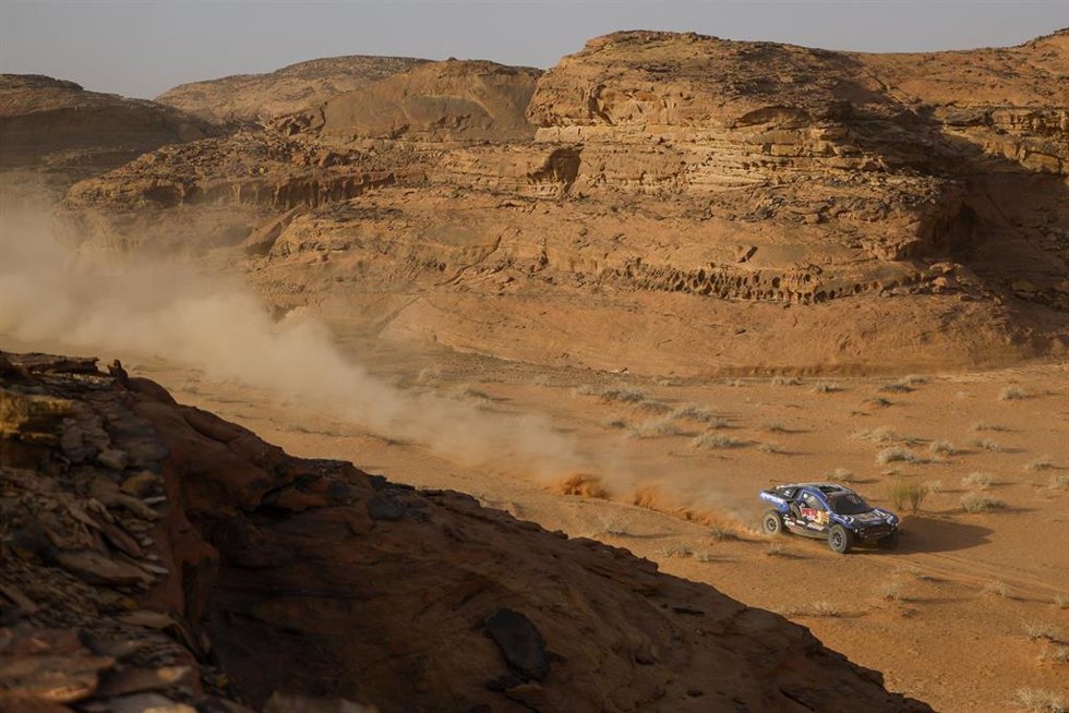 El piloto español Carlos Sainz (Ford), en el Rally Dakar 2026.