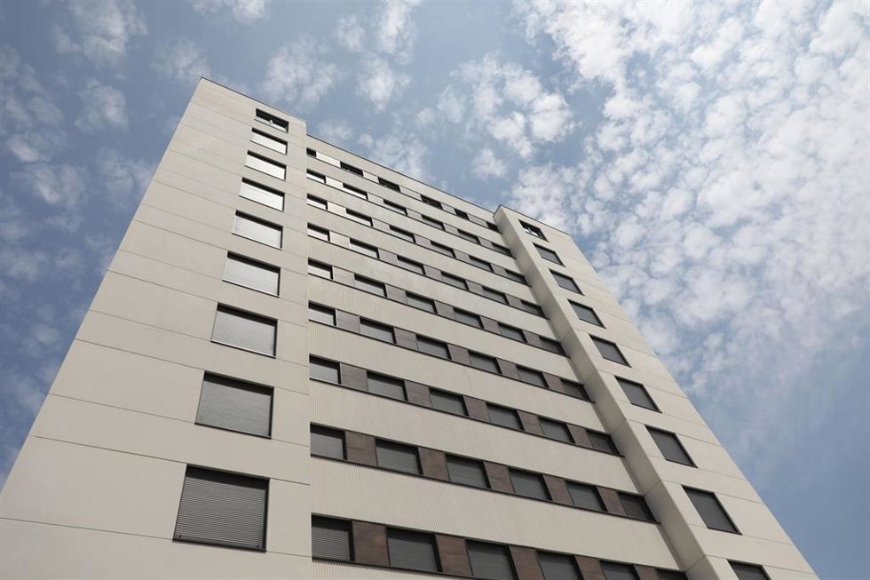 Archivo - Imagen de un edificio 