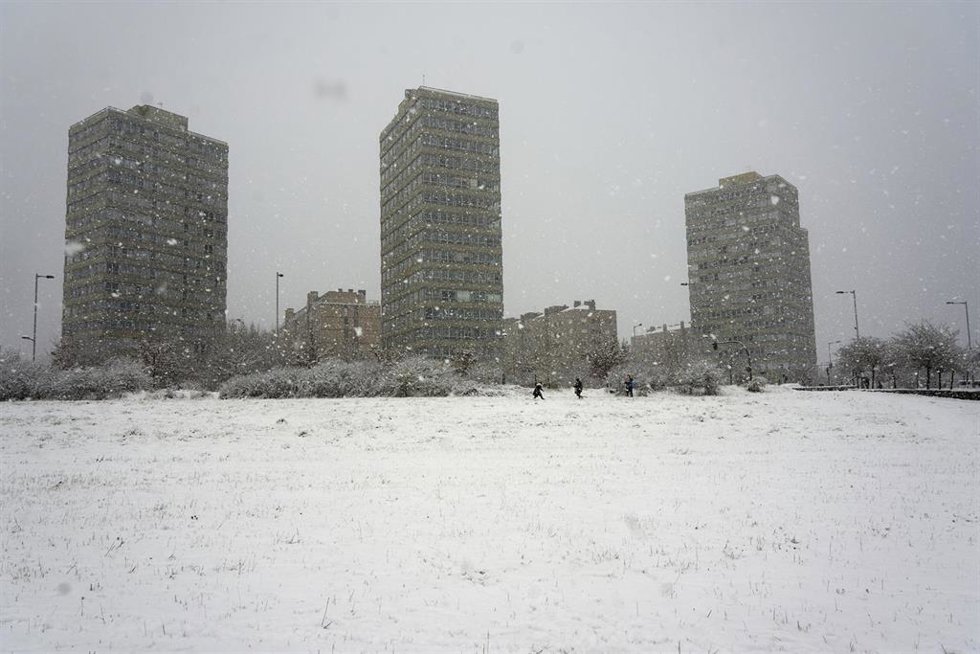 Nevada en Vitoria-Gasteiz