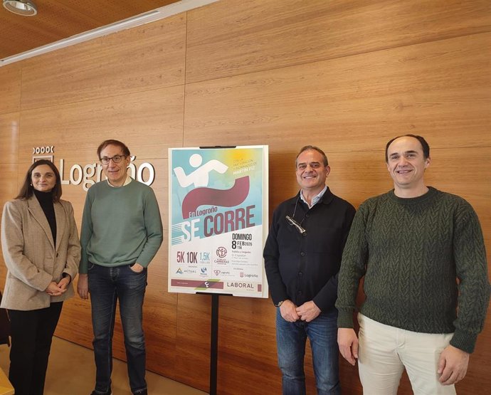 La Carrera 'En Logroño Se Corre' Se Celebrará El 8 De Febrero, Con La Participación De Martín Fiz Y Fermín Cacho