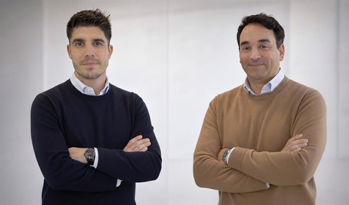 Pablo Mazón, CEO y fundador de Movertis, y Francisco Guillem, CEO y fundador de Sherlog.