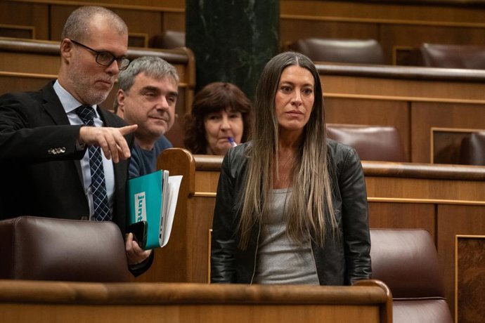 La diputada de Junts, Miriam Nogueras