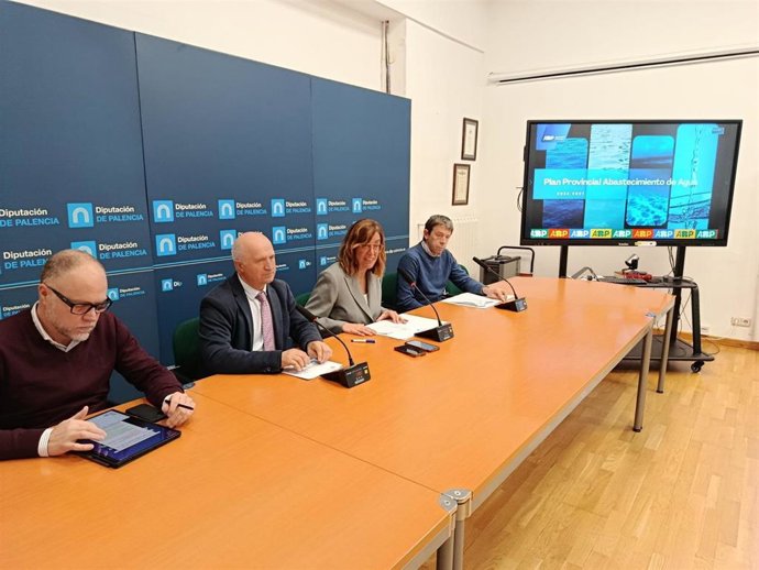 Presentación del Plan de Abastecimiento de Agua de la Diputación de Palencia.
