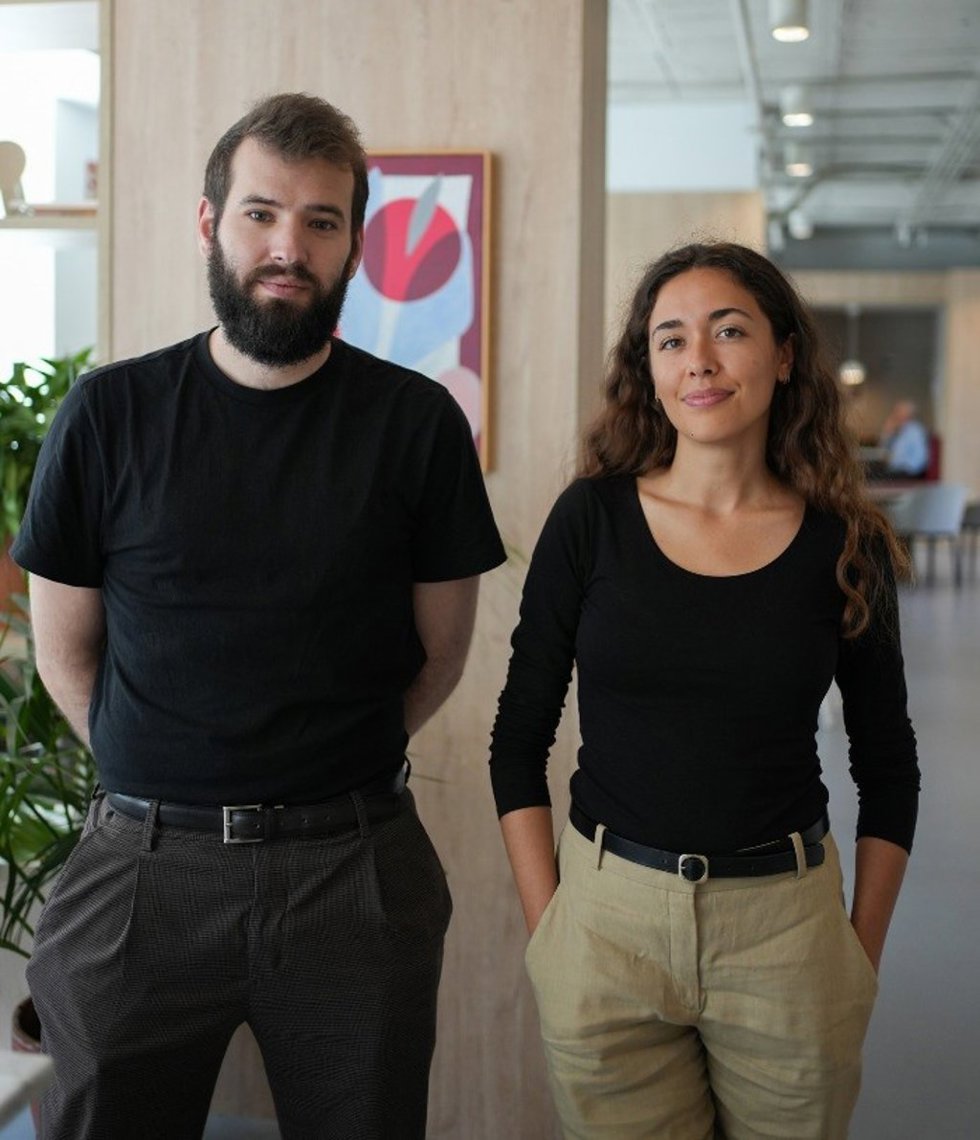 Marcos Rubio y María González , fundadores de Tucuvi.