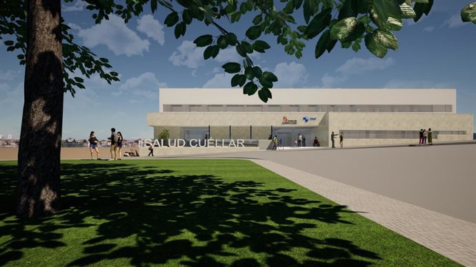 Imagen del proyecto del nuevo centro de salud de Cuéllar (Segovia).