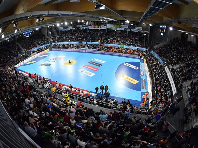 Archivo - Pabellón Municipal de Deportes de Palencia.