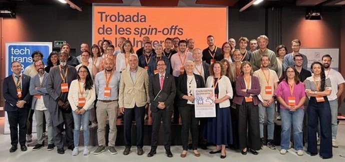 Imatge de la trobada de spin-offs celebrada per la UB a l'octubre