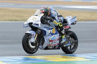 Archivo - El piloto español Fermín Aldeguer (Ducati), en el GP de Francia 2025. 