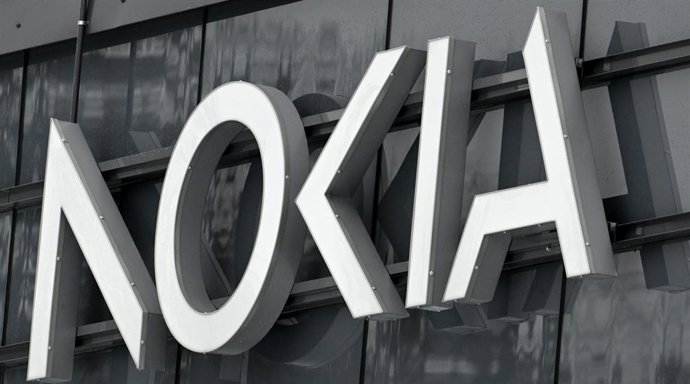 Archivo - FILED - 24 January 2024, Finland, Espoo: Finnish telecommunications giant Nokia logo pictured at the company's headquarters in Espoo, Finland. Photo: Heikki Saukkomaa/Lehtikuva/dpa
