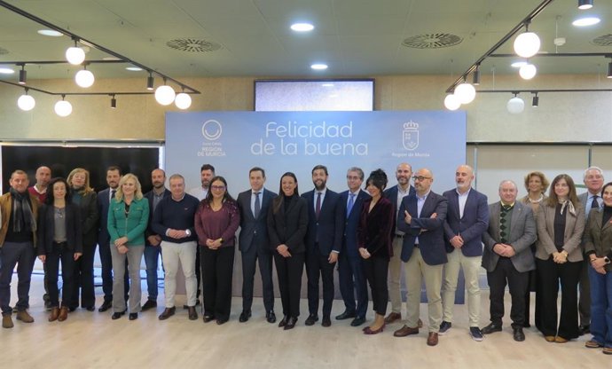Asistentes a la presentación el informe sobre el turismo en la Región entre 2019 y 2024 elaborado por Exceltur