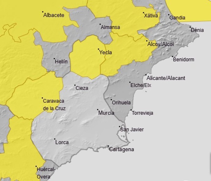 El Altiplano y el Noroeste, en aviso de nivel amarillo este viernes por fuertes rachas de viento