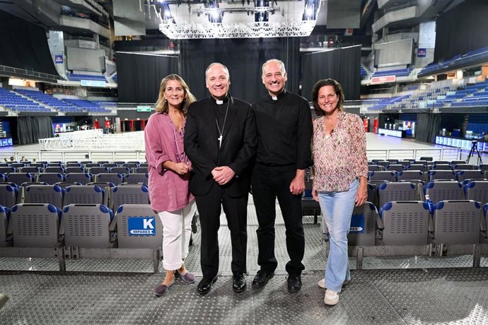 Archivo - El Movistar Arena acoge el concierto religioso 'Llamados'.