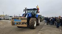 Más de 60 tractores toman Guadalajara en defensa del campo y contra las políticas agrarias de la UE