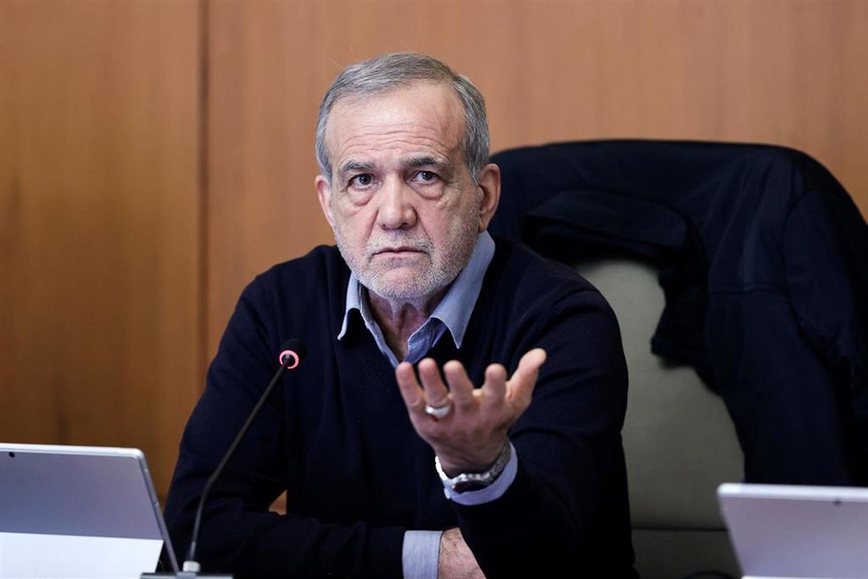 El presidente de Irán, Masud Pezeshkian. 