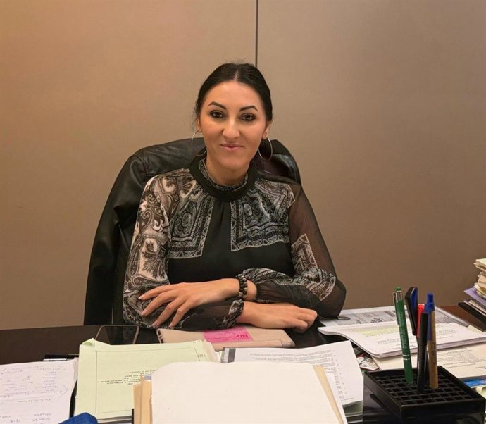 La diputada por Granada, portavoz adjunta del grupo parlamentario Por Andalucía y secretaria de acción institucional de Podemos Andalucia, Alejandra Durán Parra.