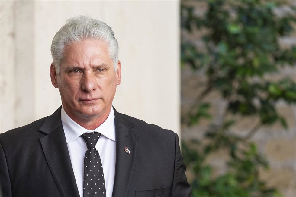 Archivo - El presidente de Cuba, Miguel Díaz-Canel