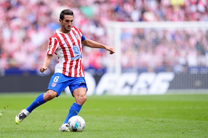 Archivo - Arquivo - Jorge Resurreccion Koke, do Atlético de Madrid, em ação durante a Liga Espanhola, LaLiga EA Sports, partida de futebol disputada entre o Atlético de Madrid e o Real Madrid no estádio Riyadh Air Metropolitano, em 27 de setembro de 2025,