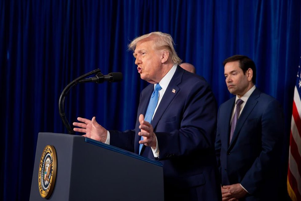El presidente de EEUU, Donald Trump