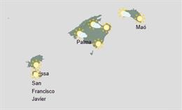 El tiempo hoy, viernes 9 de enero, en Baleares.