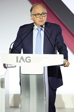 Archivo - Consjero delegado de IAG, Luis Gallego.