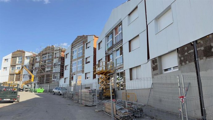 Obras en viviendas de promoción pública en Extremadura.