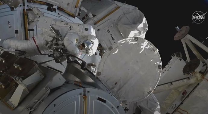 Archivo - Arquivo - Caminhada espacial na Estação Espacial Internacional