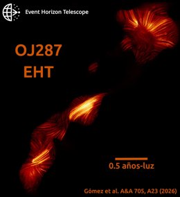 Observação do EHT na qual a UV participou