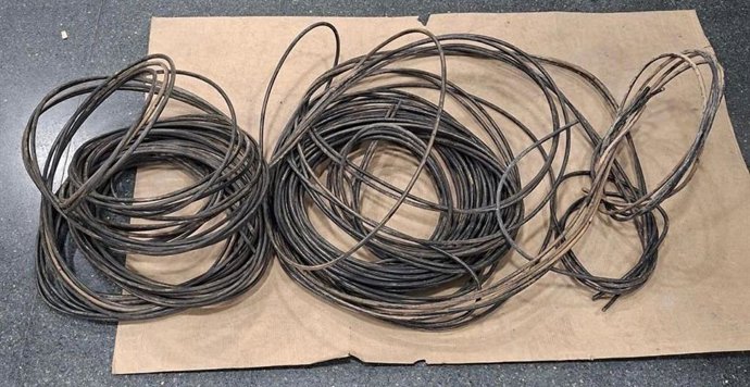 Imagen del cable sustraído