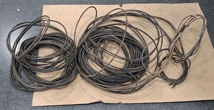 Imagen del cable sustraído