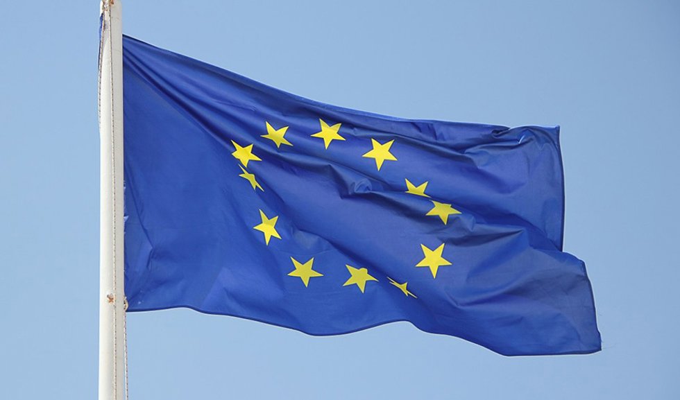 Archivo - Bandera de la Unión Europea