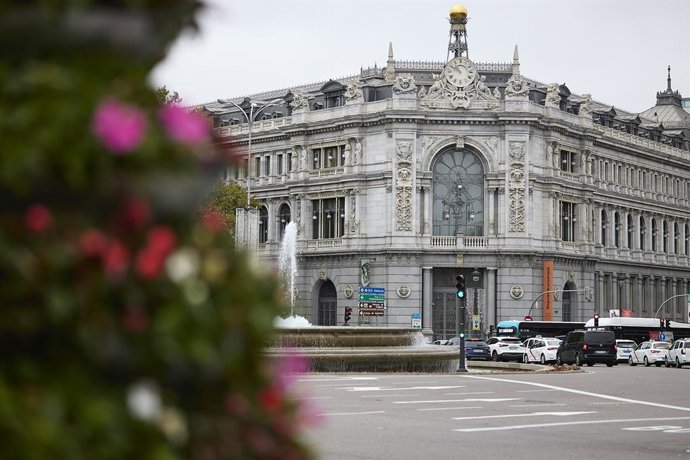 Archivo - Fachada del Banco de España, a 24 de noviembre de 2025, en Madrid (España).