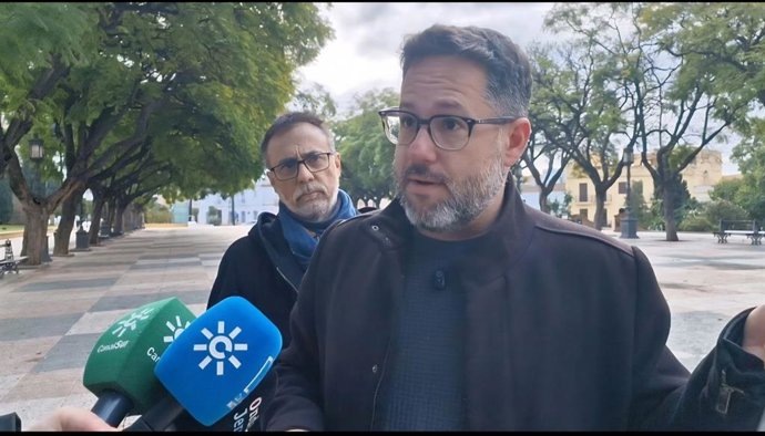 El portavoz de Adelante Andalucía, José Ignacio García, este viernes