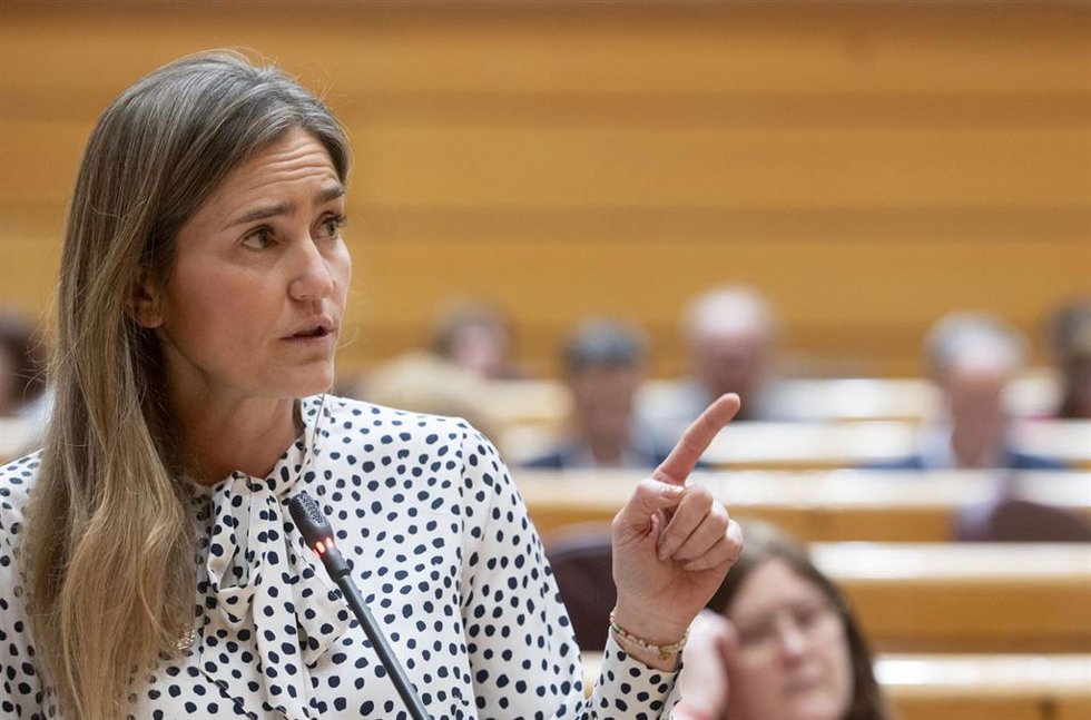 Archivo - La vicepresidenta tercera del Gobierno y ministra para la Transición Ecológica y el Reto Demográfico, Sara Aagesen