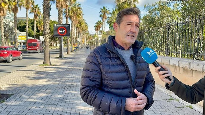 Antonio Alcázar es portavoz del grupo municipal Vox en el Ayuntamiento de Málaga.