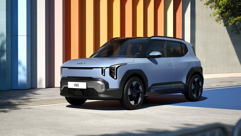 Kia revela en el Salón de Bruselas el EV2, un eléctrico compacto con hasta 440 kilómetros de autonomía