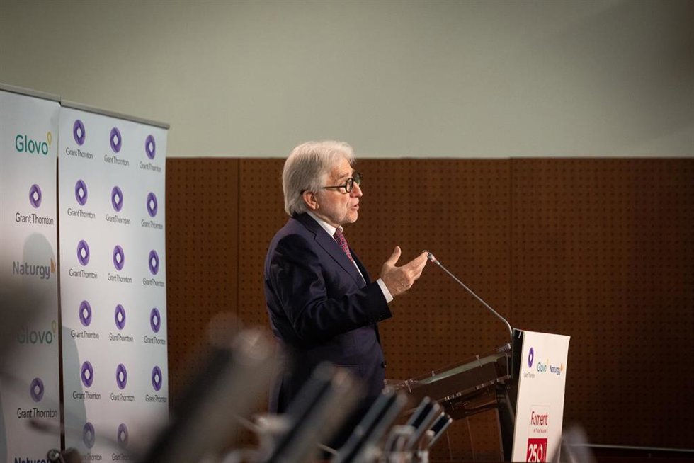 Archivo - El presidente de Foment del Treball, Josep Sánchez Llibre