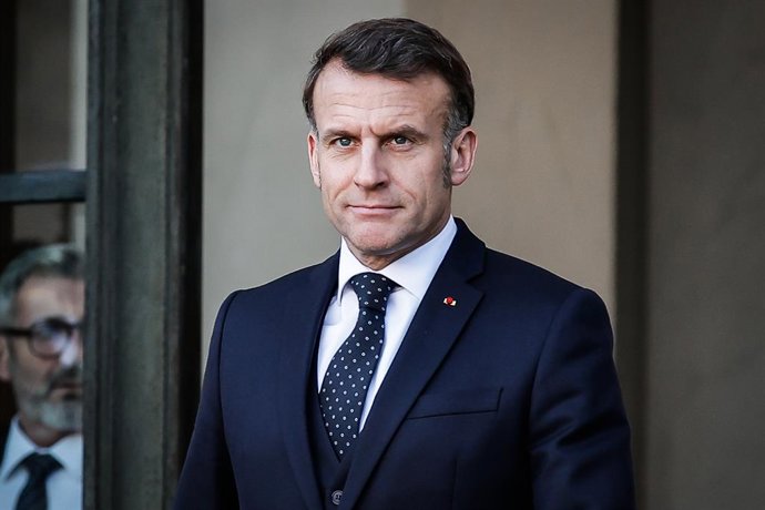 O presidente da França, Emmanuel Macron.