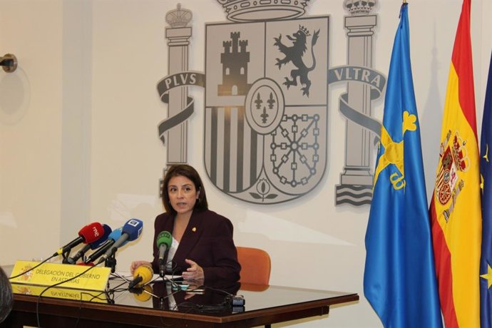 La delegada del Gobierno en Asturias, Adriana Lastra.