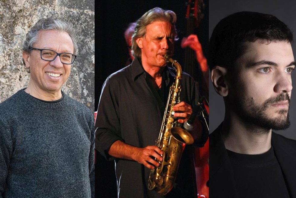 Mário Laginha, Joo Barradas y Perico Sambeat