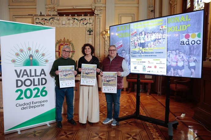 Presentación del XXXVIII Cross Ciudad de Valladolid.