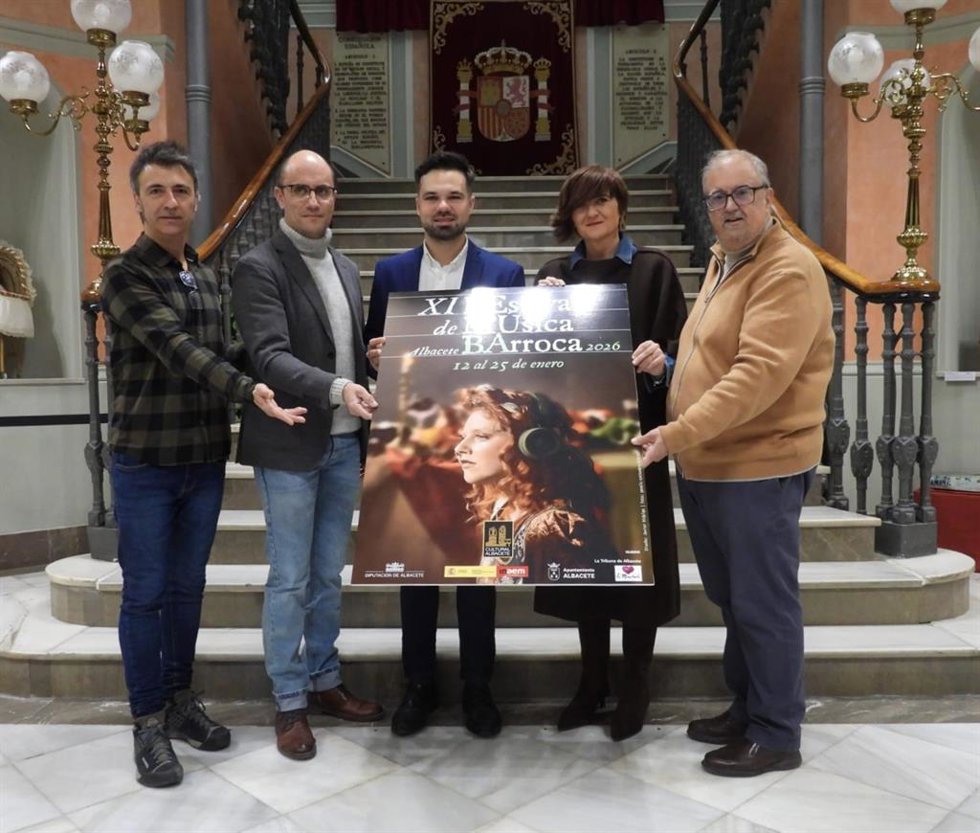 Presentación de la 11 edición del Festival de Música Barroca de Albacete.