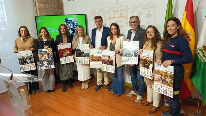 Presentación del calendario de la Asociación Más Visibles.