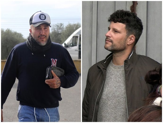 Kiko Rivera y el nuevo novio de Irene Rosales, Guillermo, en una imagen de archivo