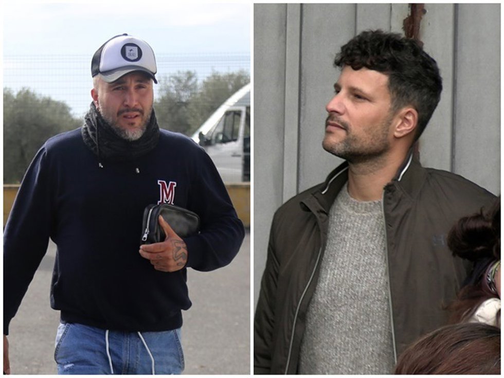 Kiko Rivera y el nuevo novio de Irene Rosales, Guillermo, en una imagen de archivo
