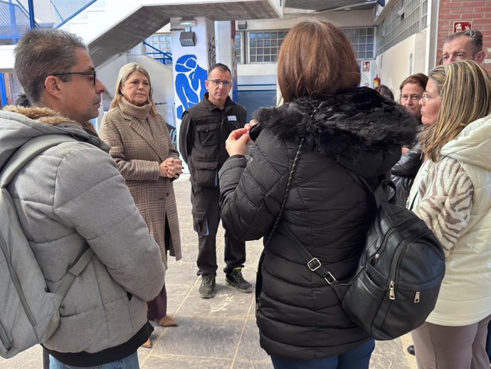 Visita a l'IES d'Alfafar de la consellera Ortí