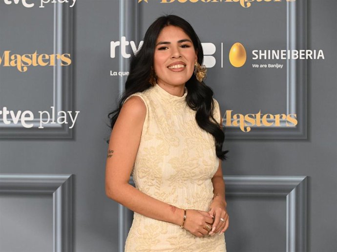 Isa Pantoja durante la presentación de 'Decomasters' en Gran Vía Venue, a 09 de enero de 2026, en Madrid (España).