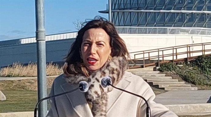 La alcaldesa de Zaragoza, Natalia Chueca.